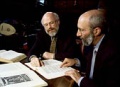 Folger Consort Artistic Directors, Christopher Kendall and Rober Eisenstein. Ken Cobb.